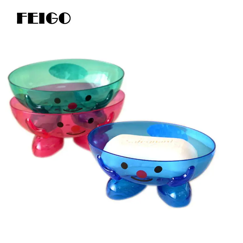 FEIGO 1Pcs Bathroom Accessorie Cute Cartoon Soapbox Plastic Creativity Soap Box Bridesmaid Gift Organizer Kitchen Storages F113
FEIGO 1Pcs Bathroom Accessorie Cute Cartoon Soapbox Plastic Creativity Soap Box Bridesmaid Gift Organizer Kitchen Storages F113
