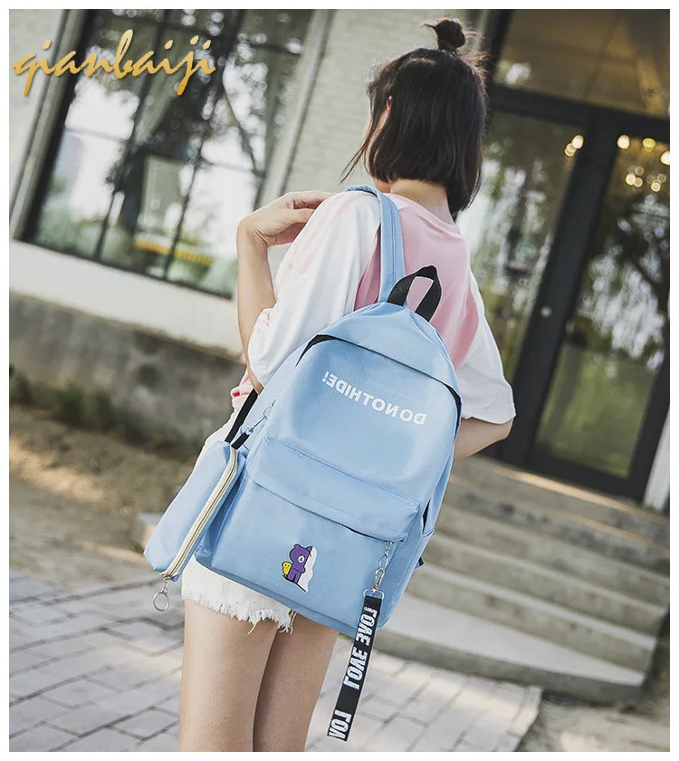 School Bags Student Bag Woman Campus Mini Laptop Backpack Women Bagpack Travel Backpacks Mochila Mujer Girls Preppy Fashion
School Bags Student Bag Woman Campus Mini Laptop Backpack Women Bagpack Travel Backpacks Mochila Mujer Girls Preppy Fashion
