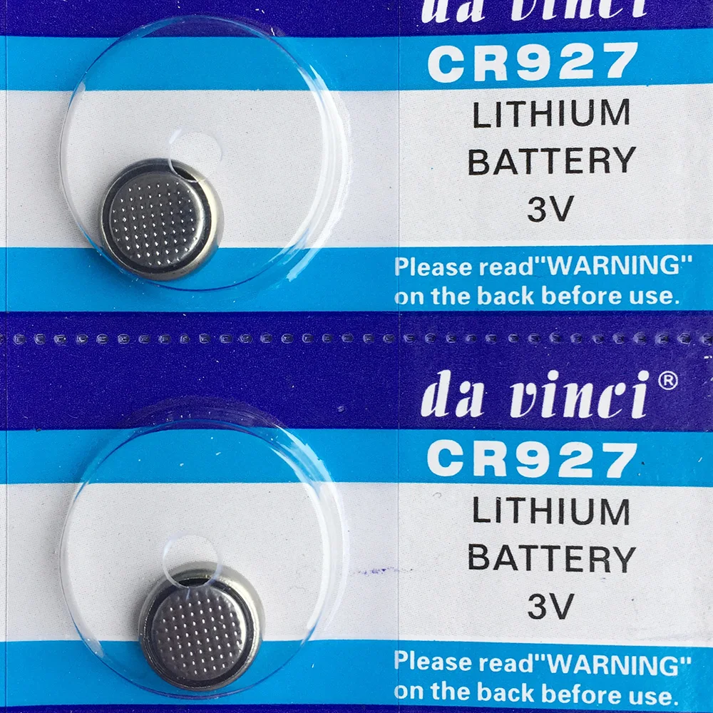 5pieces 3V CR927 Lithium Li Ion Button Coin Cells Batteries 927 DL927 BR927 CR927-1W ECR927 5011LC KCR927 LM927 Bateria
5pieces 3V CR927 Lithium Li Ion Button Coin Cells Batteries 927 DL927 BR927 CR927-1W ECR927 5011LC KCR927 LM927 Bateria