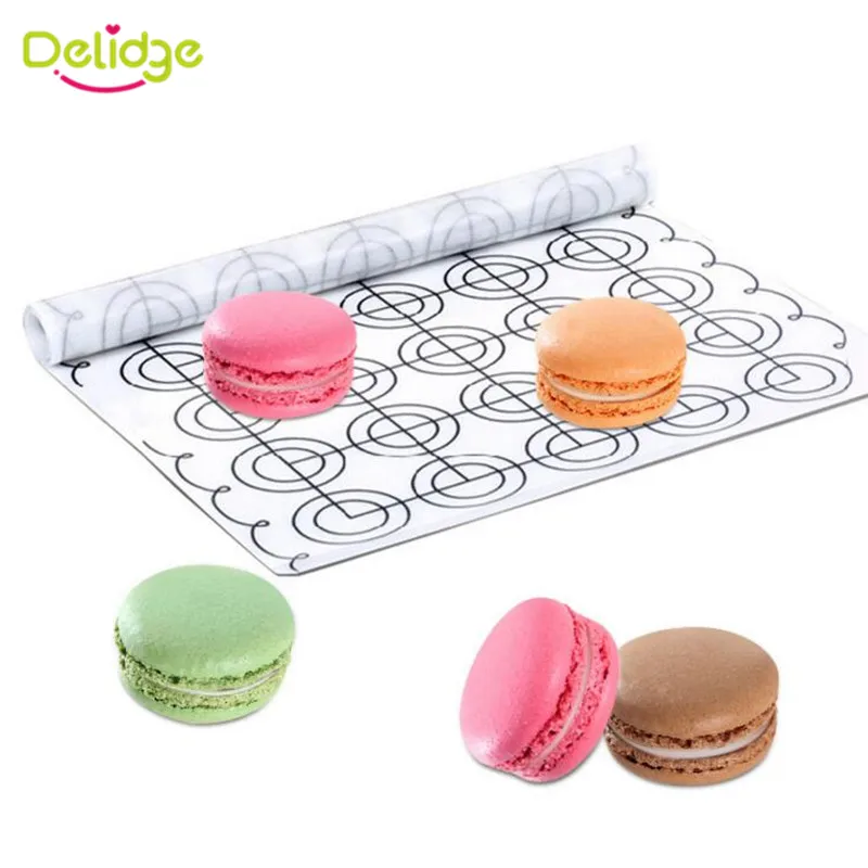 Delidge 1pc 65 Holes Round Circles Silicone Macarons Mat 3D Non-stick Fiberglass Baking Mat DIY Baking Pastry Tools
Delidge 1pc 65 Holes Round Circles Silicone Macarons Mat 3D Non-stick Fiberglass Baking Mat DIY Baking Pastry Tools