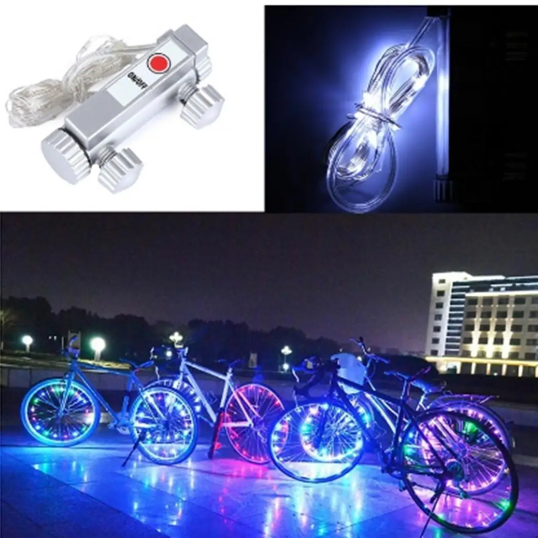 New LED Waterproof MTB Bicycle Light Lamp Bicicleta Cycling Spoke Wheel Light For Night Riding Bike Accessories
New LED Waterproof MTB Bicycle Light Lamp Bicicleta Cycling Spoke Wheel Light For Night Riding Bike Accessories