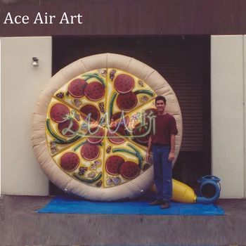 Giant inflatable advertising pizza replica/model with your logo made by ace air art
Giant inflatable advertising pizza replica/model with your logo made by ace air art