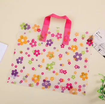 34x36cm Clear Small Flower Thick Plastic Clothes Gift Packaging Bag with Handle, for Clothes Shoes Gift Shop, 50 Pack
34x36cm Clear Small Flower Thick Plastic Clothes Gift Packaging Bag with Handle, for Clothes Shoes Gift Shop, 50 Pack