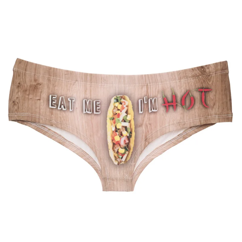 DeanFire Hot Taco Cartoon Print Sexy Ladies Panties Underwear Super Soft Kawaii Lovely Female Push Up Briefs Lingerie Thong
DeanFire Hot Taco Cartoon Print Sexy Ladies Panties Underwear Super Soft Kawaii Lovely Female Push Up Briefs Lingerie Thong