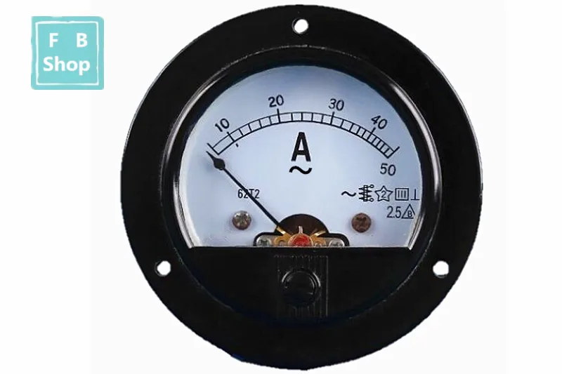 AC 62T2/65C5 5A 15A 20A 25A 30A 50A Analog Ammeter Panel Current Amper Meter Pointer Diagnostic-tool Ampermeter
AC 62T2/65C5 5A 15A 20A 25A 30A 50A Analog Ammeter Panel Current Amper Meter Pointer Diagnostic-tool Ampermeter