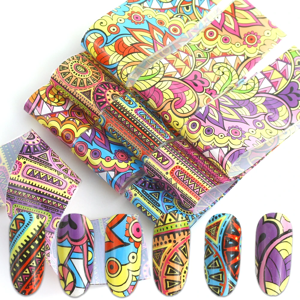 10 PC Nail Foil Transfer Gear Retro Nail Stickers Design Holographic Nail Decoration Tools Decal for Nail Art Decal Gel Slider
10 PC Nail Foil Transfer Gear Retro Nail Stickers Design Holographic Nail Decoration Tools Decal for Nail Art Decal Gel Slider