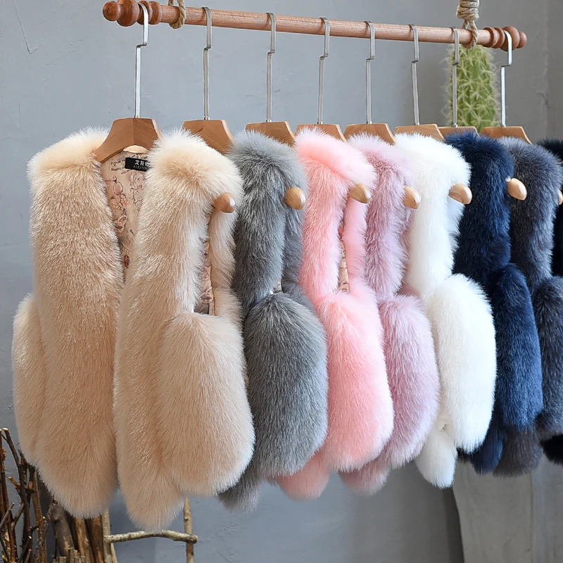 2018 New Fashion Autumn Winter Women Pure Color Fox Fur Jacket Thick Faux Fur Vest Coat Warm Short Artificial Fur Coat Outwear
2018 New Fashion Autumn Winter Women Pure Color Fox Fur Jacket Thick Faux Fur Vest Coat Warm Short Artificial Fur Coat Outwear