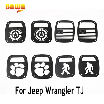 BAWA Lamp Hoods Tail Light Cover For Jeep Wrangler TJ 1997-2006 Aluminum alloy Car Tail Lamp Cover Decoration
BAWA Lamp Hoods Tail Light Cover For Jeep Wrangler TJ 1997-2006 Aluminum alloy Car Tail Lamp Cover Decoration