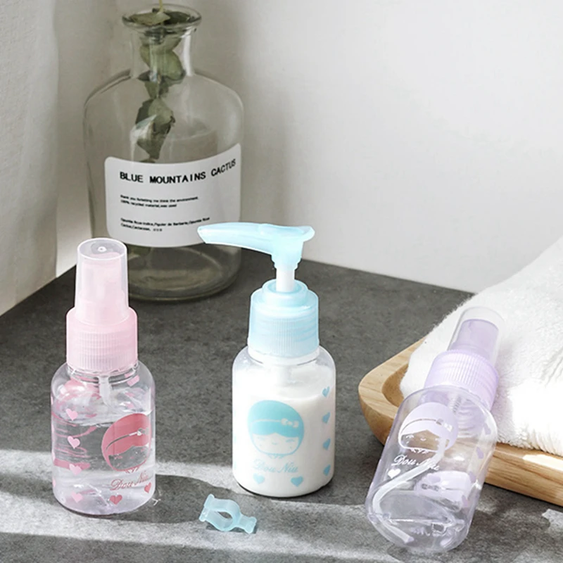 Travel Accessories Cartoon Transparent Sub-Bottle Cosmetic Packing Storage Security Portable Suitcase Bag Accessory Organizer
Travel Accessories Cartoon Transparent Sub-Bottle Cosmetic Packing Storage Security Portable Suitcase Bag Accessory Organizer