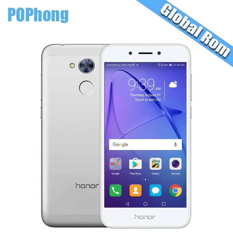International ROM Huawei Honor 6A Play 2/3GB RAM 16/32GB ROM Snapdragon 430 Octa Core Mobile Phone 5.0 ''Dual SIM Android 7.0 S
International ROM Huawei Honor 6A Play 2/3GB RAM 16/32GB ROM Snapdragon 430 Octa Core Mobile Phone 5.0 ''Dual SIM Android 7.0 S