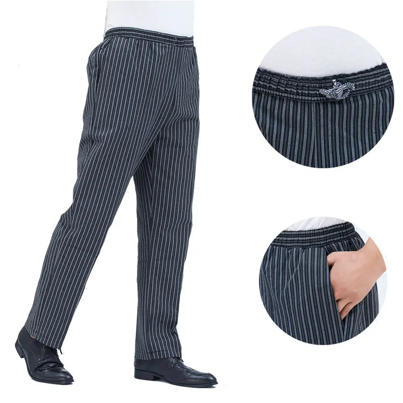 Chef pants zebra stripe trousers black breathable chef clothes special tooling elastic waist chef work pants chef uniforms
Chef pants zebra stripe trousers black breathable chef clothes special tooling elastic waist chef work pants chef uniforms