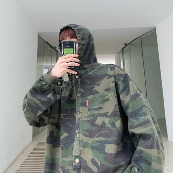 2019 Spring And Autumn New Korean Version Of The Solid Color Couple Handsome Long-sleeved Hooded Camouflage Wild Casual Jacket
2019 Spring And Autumn New Korean Version Of The Solid Color Couple Handsome Long-sleeved Hooded Camouflage Wild Casual Jacket