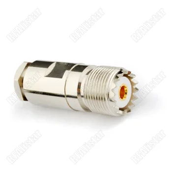 30 Pieces UHF Type SO239 Jack Female Clamp Connector Straight for LMR195 RG58 RG400 RG142 KSR195 Coaxial Cable Nickel Brass
30 Pieces UHF Type SO239 Jack Female Clamp Connector Straight for LMR195 RG58 RG400 RG142 KSR195 Coaxial Cable Nickel Brass
