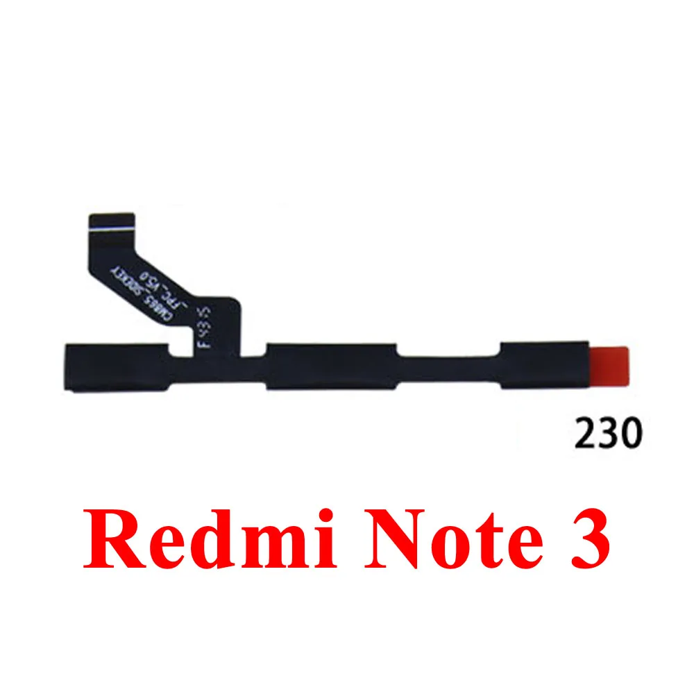 Кнопка включения и выключения громкости гибкий кабель для Xiaomi Redmi 3S 4A 5 Plus Note 2 5A 4 3