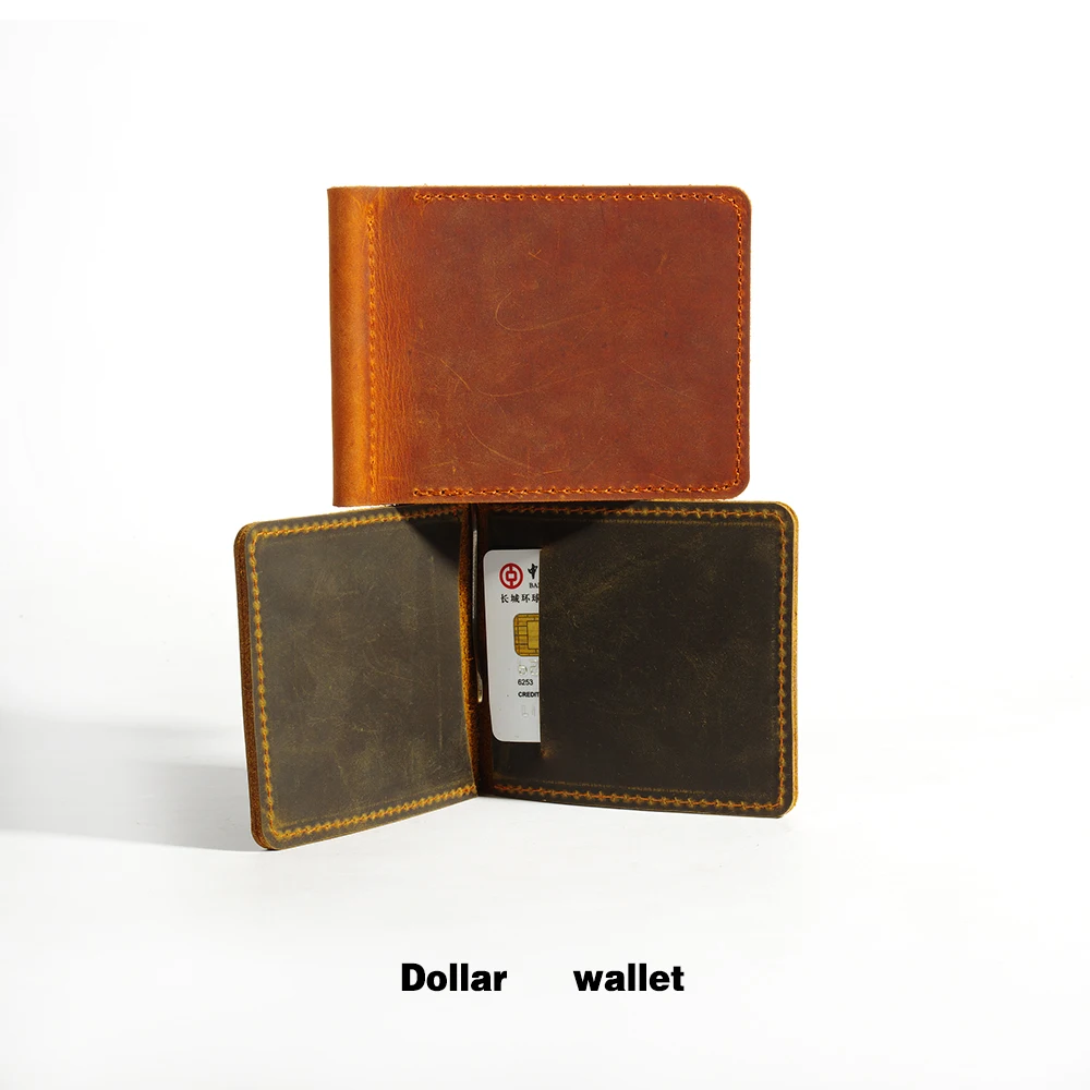 Handmade Genuine Leather Money Clip Wallet Slim with Metal Money Holder Wallet Vintage Stainless Mens Wallet Clip Bill Holder
Handmade Genuine Leather Money Clip Wallet Slim with Metal Money Holder Wallet Vintage Stainless Mens Wallet Clip Bill Holder