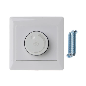 2019 New 220V 200W Adjustable Ceiling Fan Speed Control Switch Wall Button Dimmer Switch Electrical Equipment
2019 New 220V 200W Adjustable Ceiling Fan Speed Control Switch Wall Button Dimmer Switch Electrical Equipment