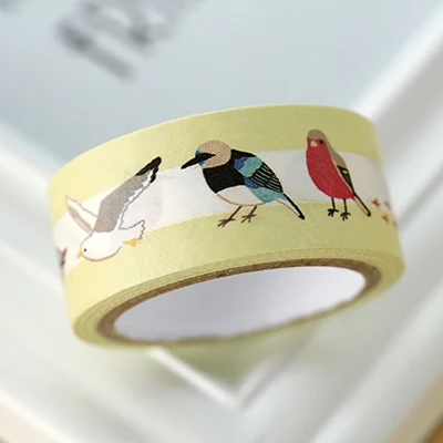 Free shipping Beautiful 22mm*5m new design masking washi tape/real reopen color bird picture japan masking washi tape
Free shipping Beautiful 22mm*5m new design masking washi tape/real reopen color bird picture japan masking washi tape