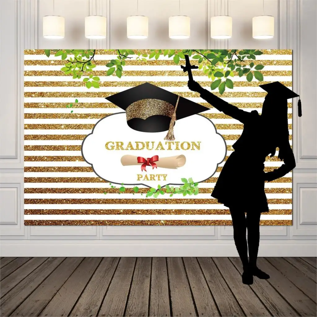 Graduation Party Photography Backdrop Thin Vinyl Cap Photobooth Background for School Ball Prom Pictures HZ-1132 (HUAYI)
Graduation Party Photography Backdrop Thin Vinyl Cap Photobooth Background for School Ball Prom Pictures HZ-1132 (HUAYI)