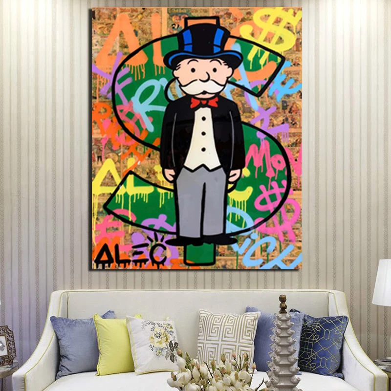 Alec Monopoly Wall Art Canvas Posters And Prints Canvas Painting Decorative Pictures For Office Living Room Home Decor Wallpaper 
Alec Monopoly Wall Art Canvas Posters And Prints Canvas Painting Decorative Pictures For Office Living Room Home Decor Wallpaper