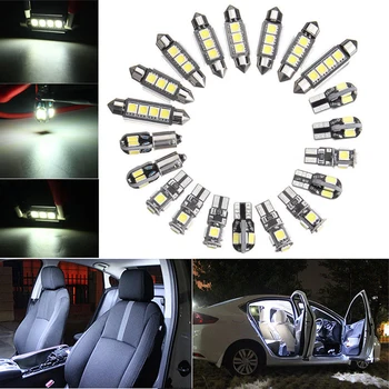 20PCS/SET Car Interior LED Light For BMW 5 Series E39 525i 530i M 1997-2002 2003
20PCS/SET Car Interior LED Light For BMW 5 Series E39 525i 530i M 1997-2002 2003