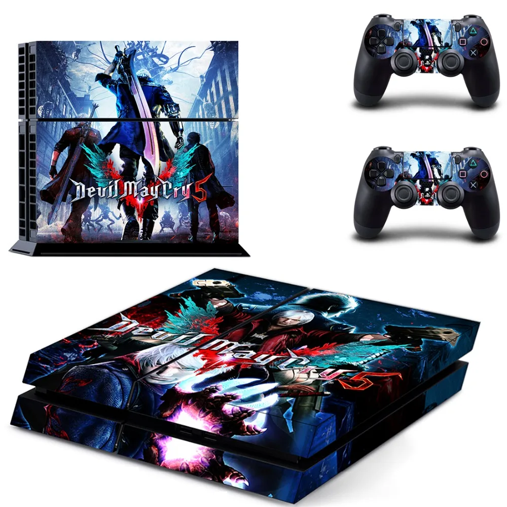 Devil May Cry 5 PS4 Skin Sticker Decal Vinyl for Sony Playstation 4 Console and 2 Controllers PS4 Skin Sticker
Devil May Cry 5 PS4 Skin Sticker Decal Vinyl for Sony Playstation 4 Console and 2 Controllers PS4 Skin Sticker