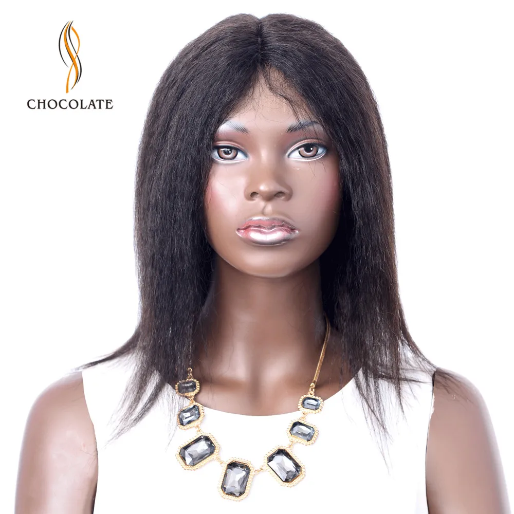 Malaysian Kinky Straight Wig Glueless Lace Front Human Hair Wigs for Black Women Coarse Yaki Straight Wig Remy Hair
Malaysian Kinky Straight Wig Glueless Lace Front Human Hair Wigs for Black Women Coarse Yaki Straight Wig Remy Hair