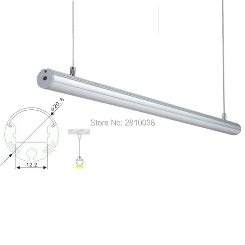 300 X 2M Sets/Lot Round style aluminium led housing channels and half circle shape aluminum profile for led kitchen pendant lamp
300 X 2M Sets/Lot Round style aluminium led housing channels and half circle shape aluminum profile for led kitchen pendant lamp