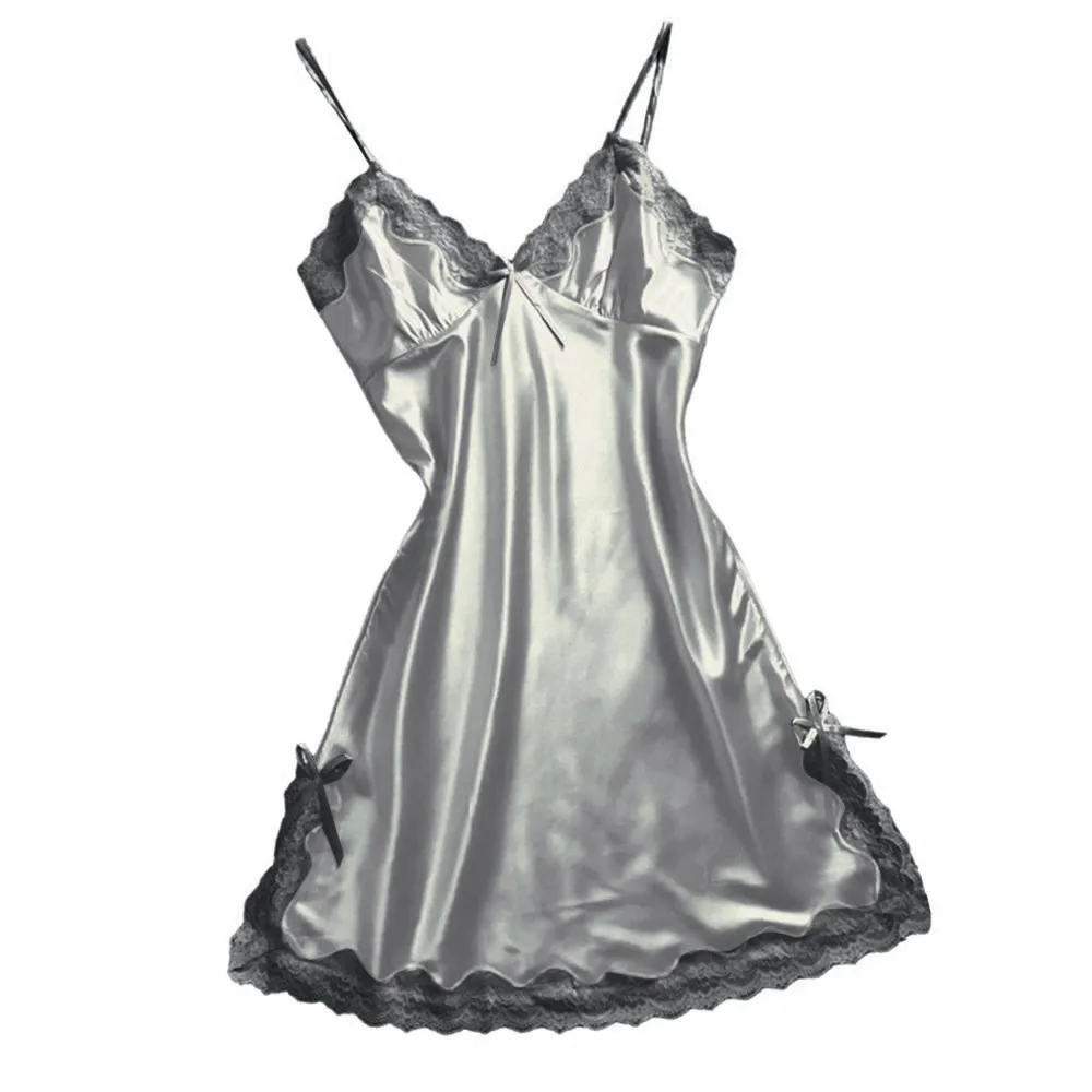 Fashion Sexy woman Lingerie nightgown Casual ladies sleepwear Camisole Female dres chemise de nuit femmeses women clothes B4
Fashion Sexy woman Lingerie nightgown Casual ladies sleepwear Camisole Female dres chemise de nuit femmeses women clothes B4