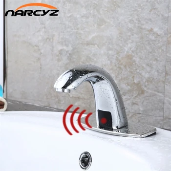 Bathroom Automatic Hands Touch Free Sensor Faucets water saving Inductive electric Water Tap battery power cold water HZY-11
Bathroom Automatic Hands Touch Free Sensor Faucets water saving Inductive electric Water Tap battery power cold water HZY-11
