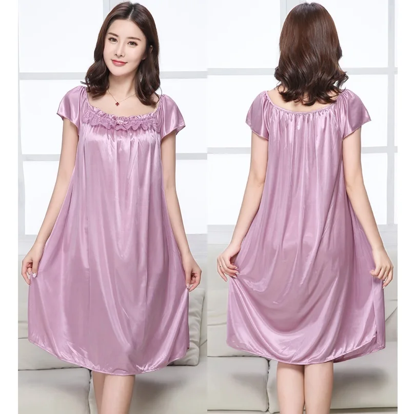 New Sexy Nightgowns V Neck Lace Women Nightdress Ladies Lingerie Sleepwear Plus Size Women Nightwear XXL 3XL 4XL
New Sexy Nightgowns V Neck Lace Women Nightdress Ladies Lingerie Sleepwear Plus Size Women Nightwear XXL 3XL 4XL