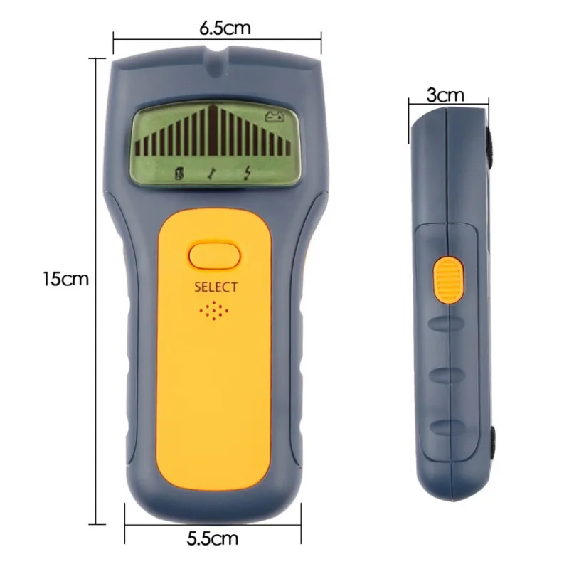 3 in 1 Industrial Metal Detectors Multi Scanning Wall Sensor With Sound Warning For Wood Stud Metal Detector Hot
3 in 1 Industrial Metal Detectors Multi Scanning Wall Sensor With Sound Warning For Wood Stud Metal Detector Hot
