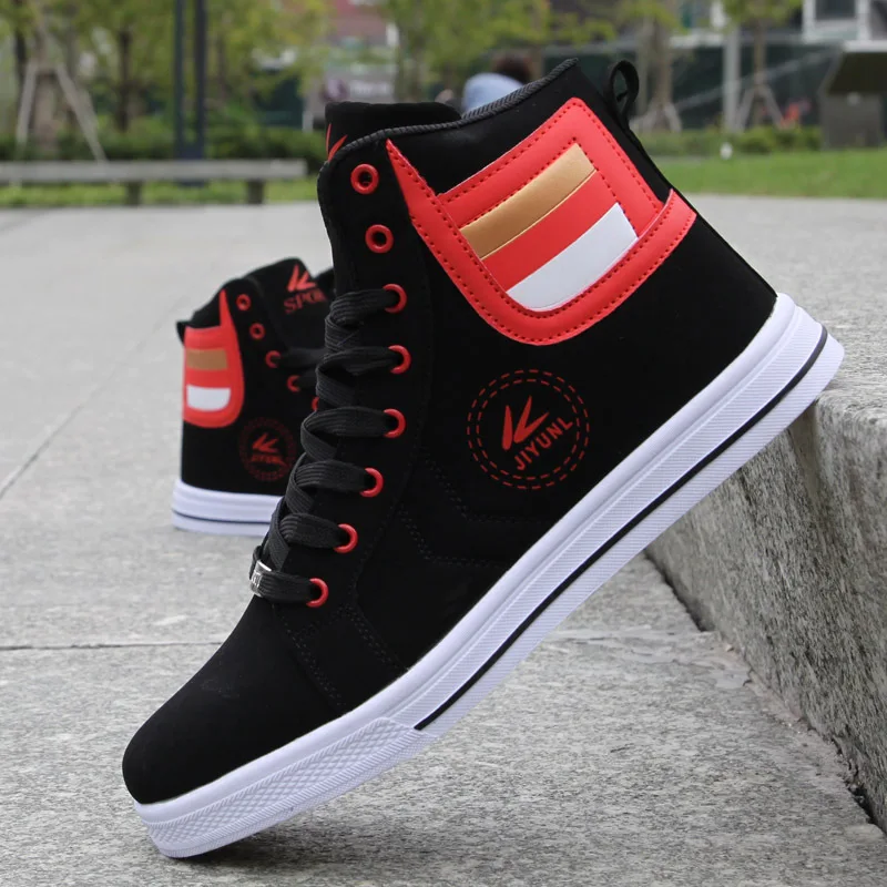 Fashion Men Leather Boots Winter Warm Cotton Ankle Boots Hip-Hop Casual Men Shoes Autumn High-Top Shoes Man Sneakers Big Size 45
Fashion Men Leather Boots Winter Warm Cotton Ankle Boots Hip-Hop Casual Men Shoes Autumn High-Top Shoes Man Sneakers Big Size 45