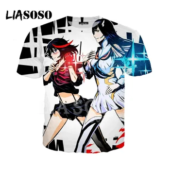 LIASOSO 3D Print Unisex Anime Kawaii Girl Ryuko Matoi Kill la Kill T shirt Summer T-shirt Casual Good-quality Short Sleeve X1425
LIASOSO 3D Print Unisex Anime Kawaii Girl Ryuko Matoi Kill la Kill T shirt Summer T-shirt Casual Good-quality Short Sleeve X1425
