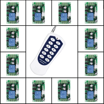 DC 24V 16 CH Relay Remote Switch 10A Relay Contact Wireless Switch NO COM NC Remote Circuit Breaker Wireless ON OFF rx tx 315433
DC 24V 16 CH Relay Remote Switch 10A Relay Contact Wireless Switch NO COM NC Remote Circuit Breaker Wireless ON OFF rx tx 315433