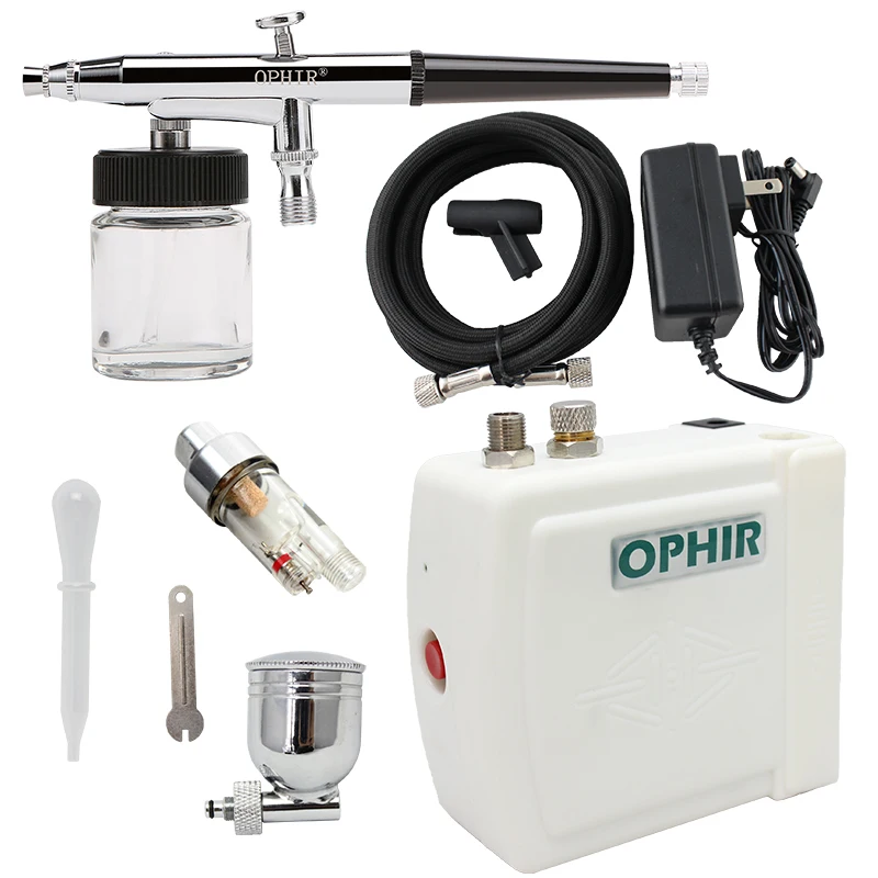 OPHIR Free Shipping Airbrush Spray Paint Golden Air Compressor Kit Makeup Body Tattoo Hobby 100-240V_AC003G+AC005+AC011
OPHIR Free Shipping Airbrush Spray Paint Golden Air Compressor Kit Makeup Body Tattoo Hobby 100-240V_AC003G+AC005+AC011