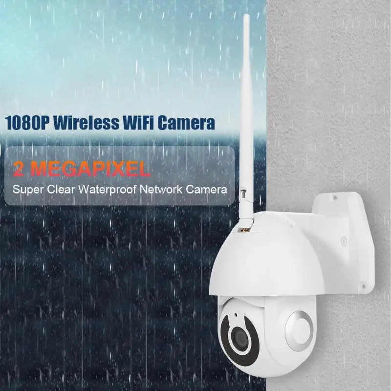 2MP FHD 1080P WiFi IP Camera Wireless Surveillance Camera Waterproof PTZ Dome Camera for Home Security with Night Vision
2MP FHD 1080P WiFi IP Camera Wireless Surveillance Camera Waterproof PTZ Dome Camera for Home Security with Night Vision