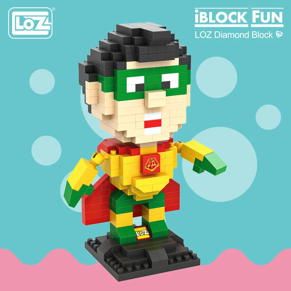 LOZ Diamond Blocks Pancake Man Character Superhero Movie A HERO OR NOT 3D Assembly Educational Toys for Children Models DIY 9012
LOZ Diamond Blocks Pancake Man Character Superhero Movie A HERO OR NOT 3D Assembly Educational Toys for Children Models DIY 9012