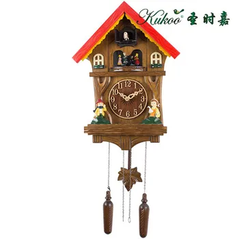 Colorful house wood carving bell cuckoo wall clock light control time imported music Hourly time, cute and delicate doll, option
Colorful house wood carving bell cuckoo wall clock light control time imported music Hourly time, cute and delicate doll, option