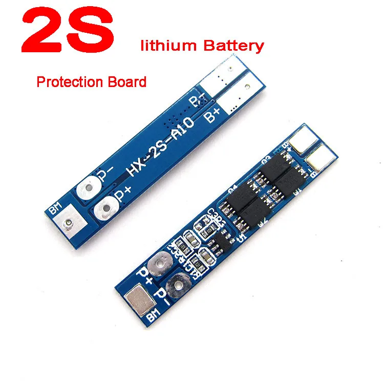 2S 2 cell 7.4V 8.4V 8A 18650 Li-ion Lithium Battery Protection PCB Board Balance 