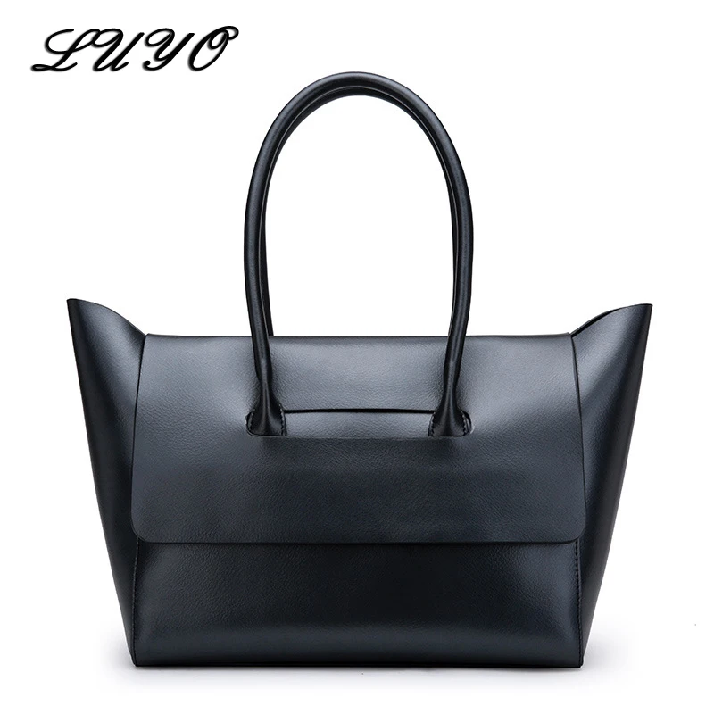 LUYO Genuine Leather Simple Elegant Trapeze Bag Natural Cowhide Female Shoulder Messenger Luxury Handbags Women Bags Designer
LUYO Genuine Leather Simple Elegant Trapeze Bag Natural Cowhide Female Shoulder Messenger Luxury Handbags Women Bags Designer
