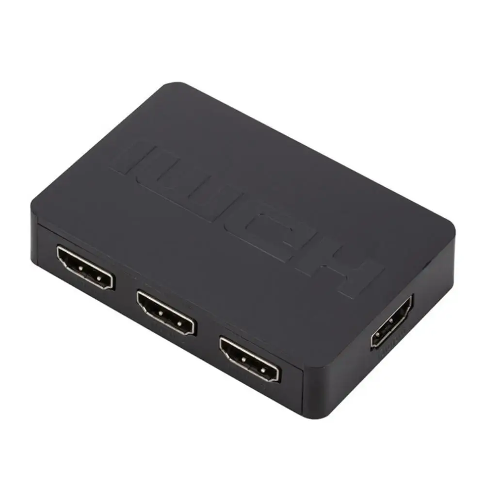 DMI Splitter 3 Port Hub Box Auto Switch 3 In 1 Out Switcher 1080p HD 1.4 With Remote Control for XBOX360
DMI Splitter 3 Port Hub Box Auto Switch 3 In 1 Out Switcher 1080p HD 1.4 With Remote Control for XBOX360