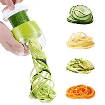 Handheld Spaghetti Vegetable Spiralizer Fruit Grater Spiral Slicer Vegetable Salad Cutter Carrot Cucumber Grater Spaghetti Maker
Handheld Spaghetti Vegetable Spiralizer Fruit Grater Spiral Slicer Vegetable Salad Cutter Carrot Cucumber Grater Spaghetti Maker