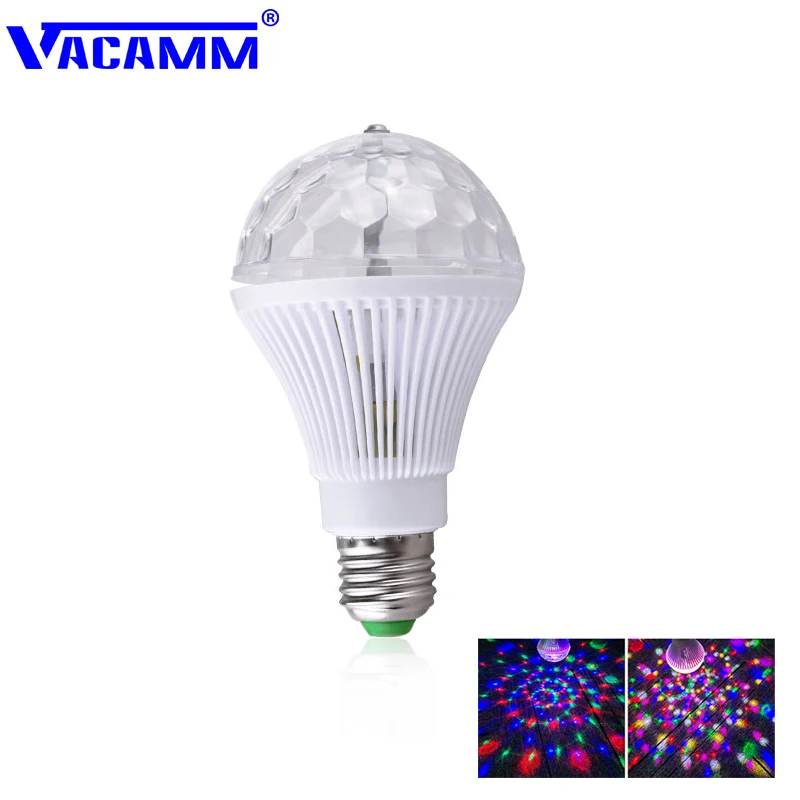Vacamm Night Lights E27 Disco Bulb 5W 9W Voice Control Stage Effect Light For Home Party Christmas Holiday Lighting Decoration
Vacamm Night Lights E27 Disco Bulb 5W 9W Voice Control Stage Effect Light For Home Party Christmas Holiday Lighting Decoration