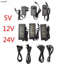 Adattatore di Alimentazione DC 5 V 12 V 24 V 1A 2A 3A 4A 5A 6A 8A 10A Trasformatori di Illuminazione HA CONDOTTO il Driver Adattatore di Alimentazione Per La Lampada Della Striscia(China)