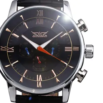 JARAGAR Full Calendar Tourbillon Auto Mechanical Mens Watches Top Brand Luxury Wrist Watch erkek kol saati Montre Homme
JARAGAR Full Calendar Tourbillon Auto Mechanical Mens Watches Top Brand Luxury Wrist Watch erkek kol saati Montre Homme