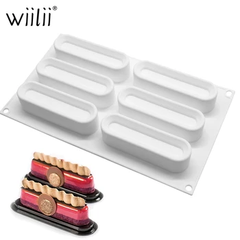 Long Strip Shape Silicone Cake Mold For Puff Mousse Dessert Molds DIY Chocolate Bread Cake Decoration Tools Kitchen Bakeware
Long Strip Shape Silicone Cake Mold For Puff Mousse Dessert Molds DIY Chocolate Bread Cake Decoration Tools Kitchen Bakeware