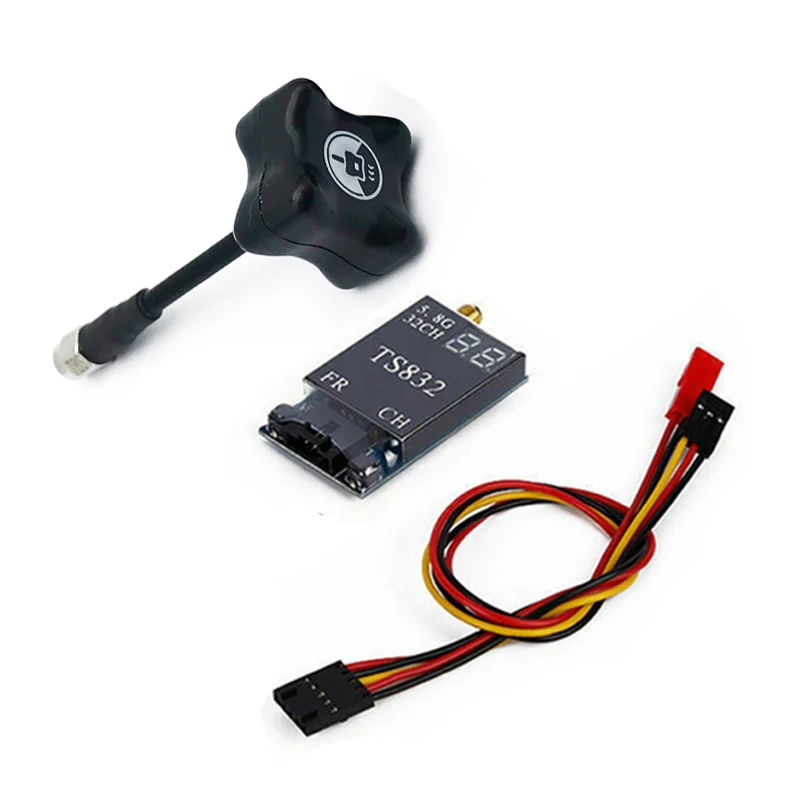 TS832 48Ch 5.8G 600mw 5km Wireless Audio/Video Transmitter + FPV 5.8GHz High gain Circular Polarized Triumph Antenna fot drone
TS832 48Ch 5.8G 600mw 5km Wireless Audio/Video Transmitter + FPV 5.8GHz High gain Circular Polarized Triumph Antenna fot drone