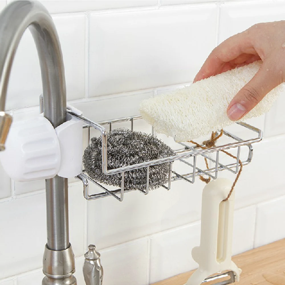 Household Iron ABS Adjustable Faucet Racks Dish towels Holder Punch free Home kitchen Sink Storage Drain Rack High Quality
Household Iron ABS Adjustable Faucet Racks Dish towels Holder Punch free Home kitchen Sink Storage Drain Rack High Quality
