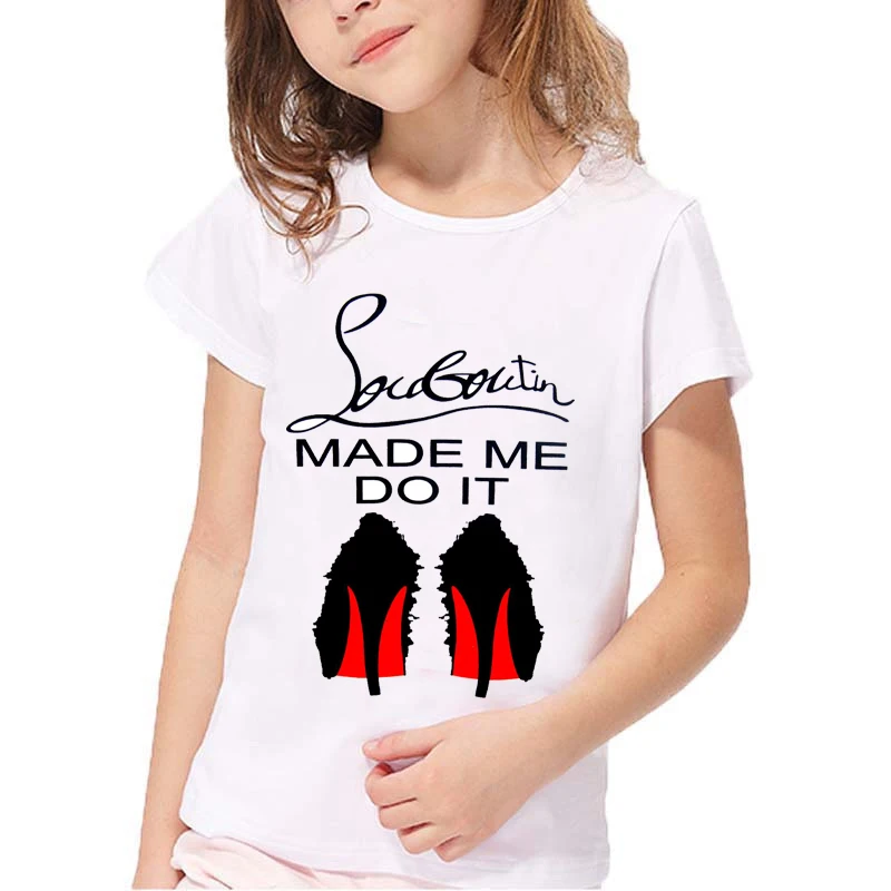 ZSIIBO Fashion elegant high heels Princess girls tees tops cotton round neck T-shirt summer Clothes shirt children's Tshirt
ZSIIBO Fashion elegant high heels Princess girls tees tops cotton round neck T-shirt summer Clothes shirt children's Tshirt
