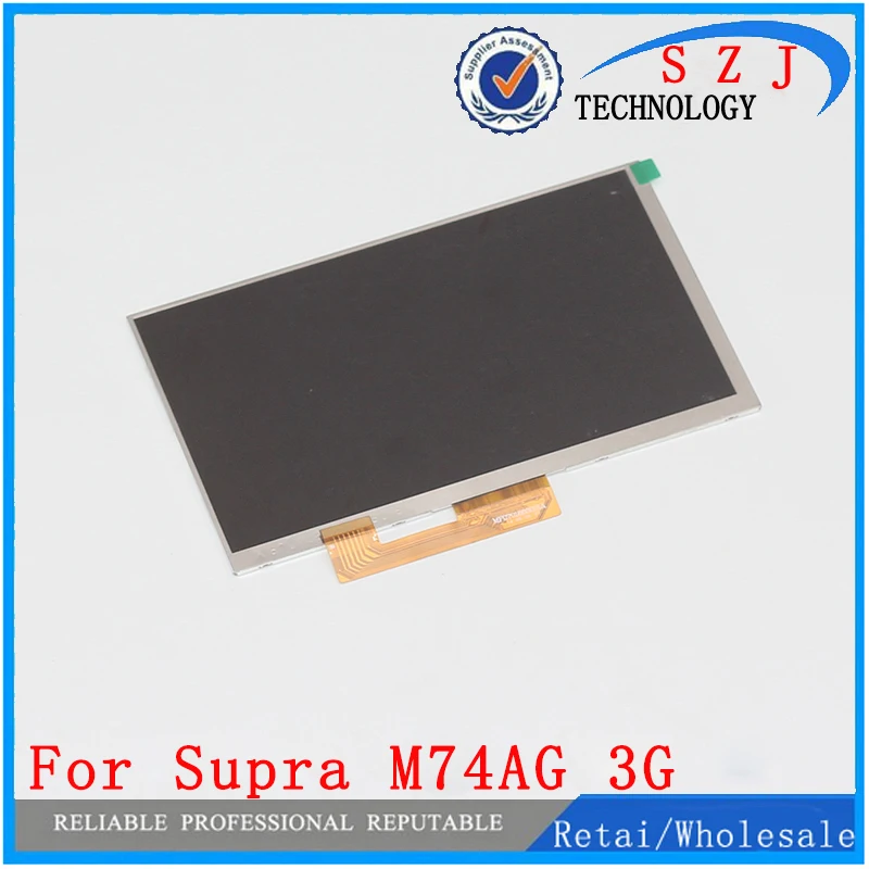 New 7'' inch For Supra M74AG 3G TABLET LCD display Screen Panel Lens Frame Module replacement Free Shipping
New 7'' inch For Supra M74AG 3G TABLET LCD display Screen Panel Lens Frame Module replacement Free Shipping